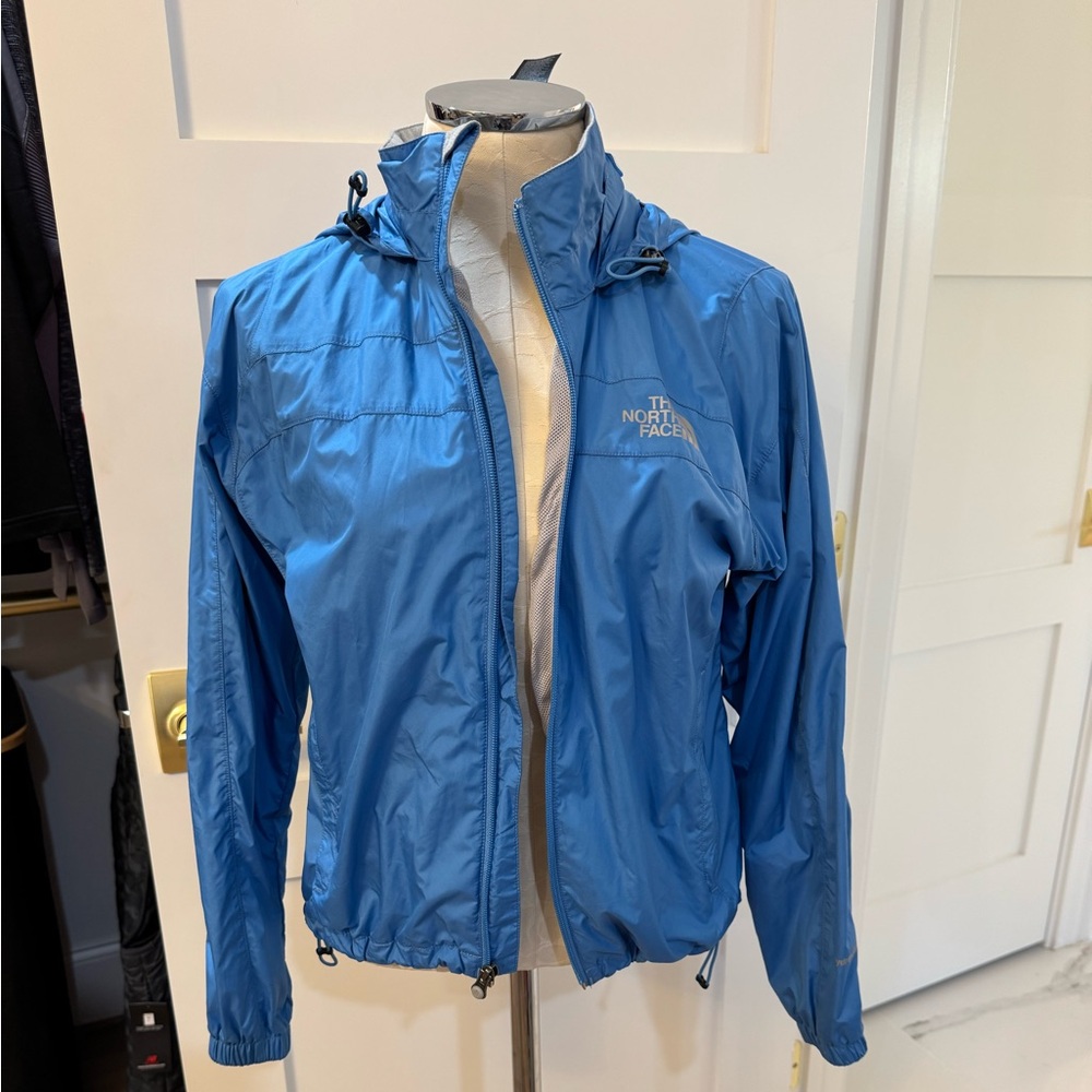 The North Face Vibrant Blue Hooded Jacket